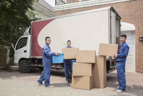 Removal team supporting a house move in Swisscottage
