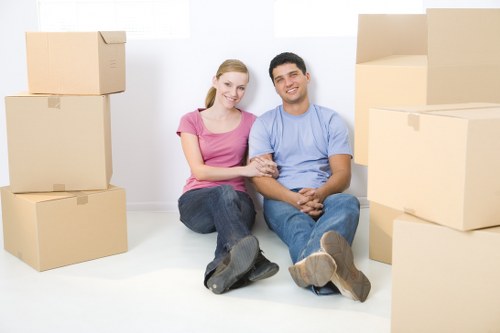 Man and van removals service operating in Swisscottage near local residential streets