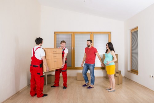 Efficient moving-day packing support near Swisscottage