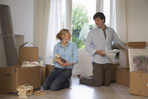 Packing and loading service for a move in Swiss Cottage