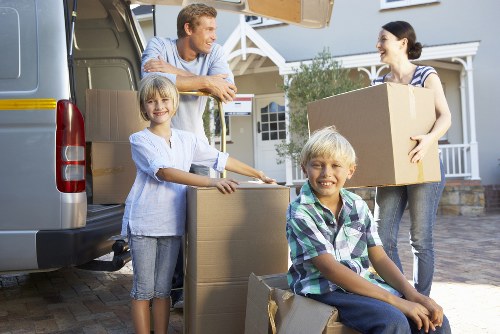 Local moving team handling access challenges during Swiss Cottage removals