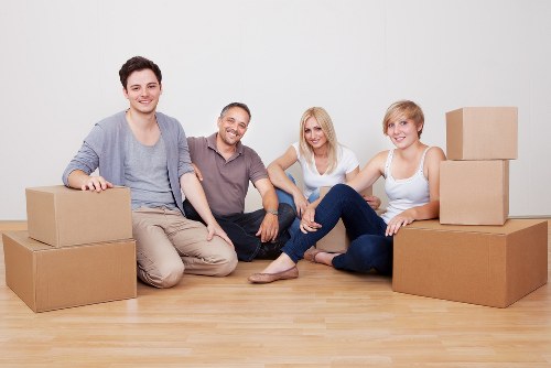 Team completing a careful and professional removal service